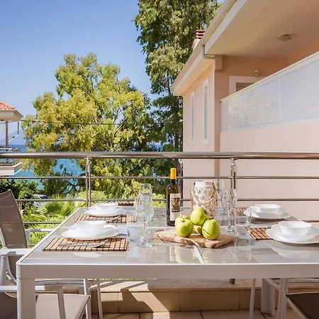 Βίλα Deluxe Kefalonia Hibiscus 3 Bedroom Pool Karavomilos